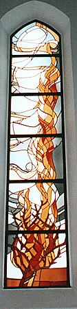 4. Fenster: Der brennende Dornbusch - Die Berufung des Mose
